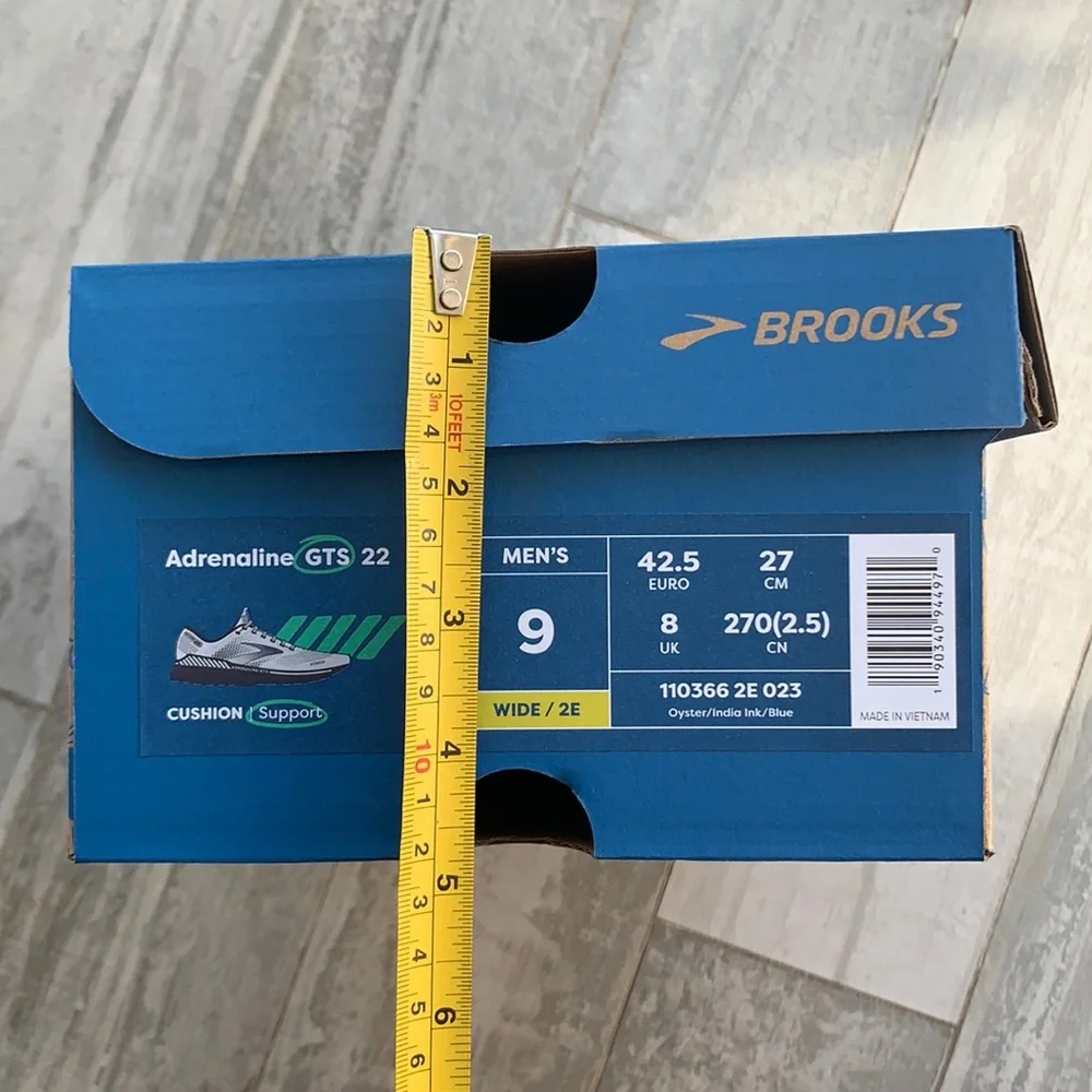 1pcs Brooks Gift Wrap Packaging Shoe Box
